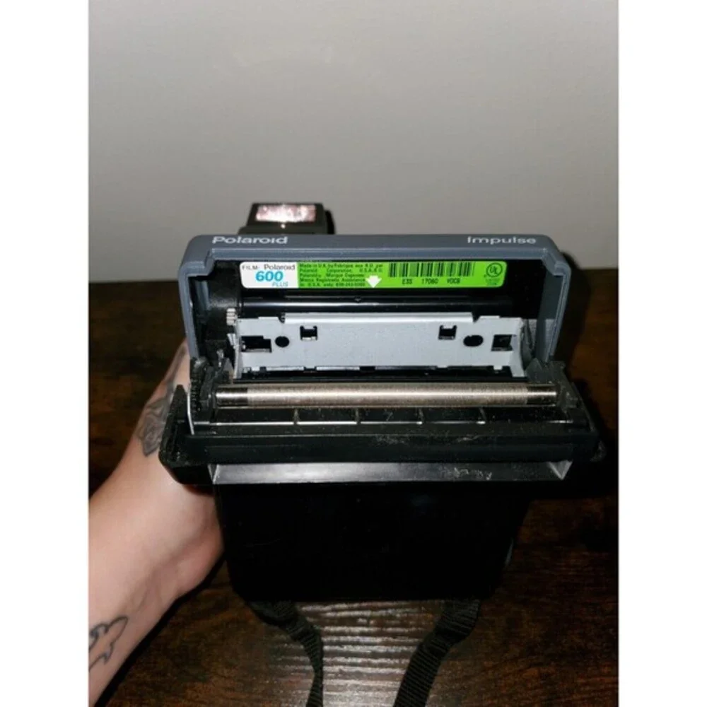 Vintage Polaroid Impulse Instant Film‎ Camera and Strap UNTESTED